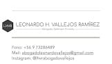 Abogado Leonardo Vallejos Ramírez
