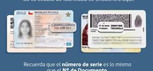 numero de documento chile